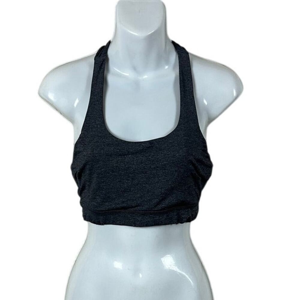 Lululemon Heathered Gray Sports Bra size 6